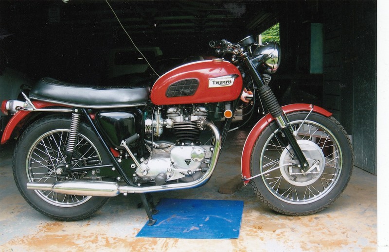 1970 TRIUMPH 650CC TR6 TROPHY