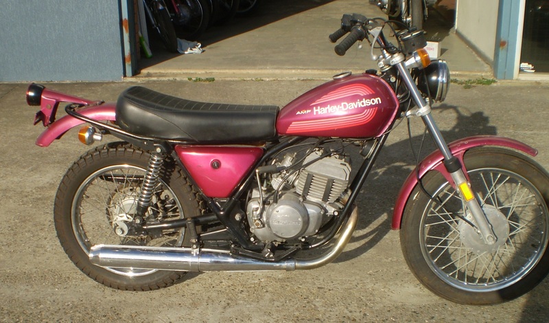 1976 AERMACCHI HARLEY-DAVIDSON 250 50-4687