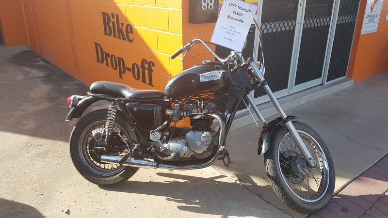 1977 TRIUMPH T140 3020
