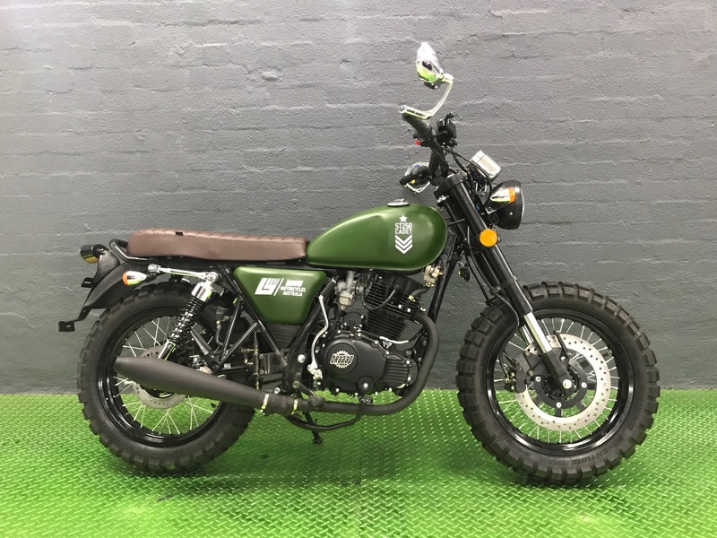 2017 BRAAAP 250CC MERCURY CAFE RACER #8008