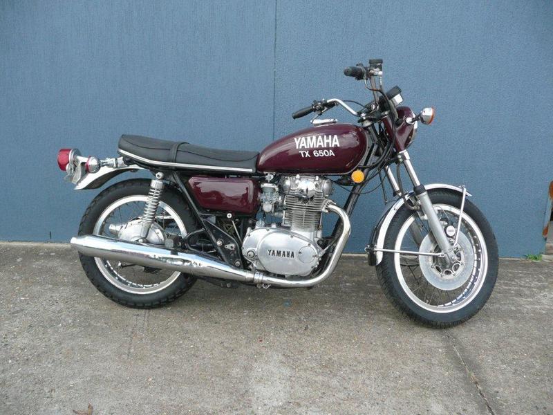 1973 YAMAHA TX 650