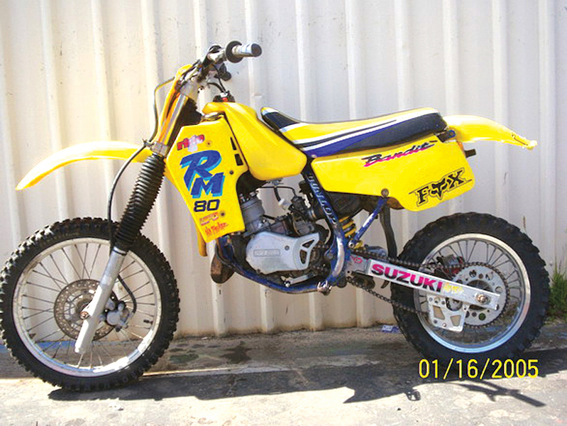 1990 SUZUKI RM 80