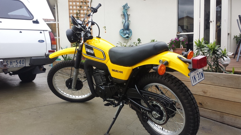 1978 YAMAHA 400CC DT400