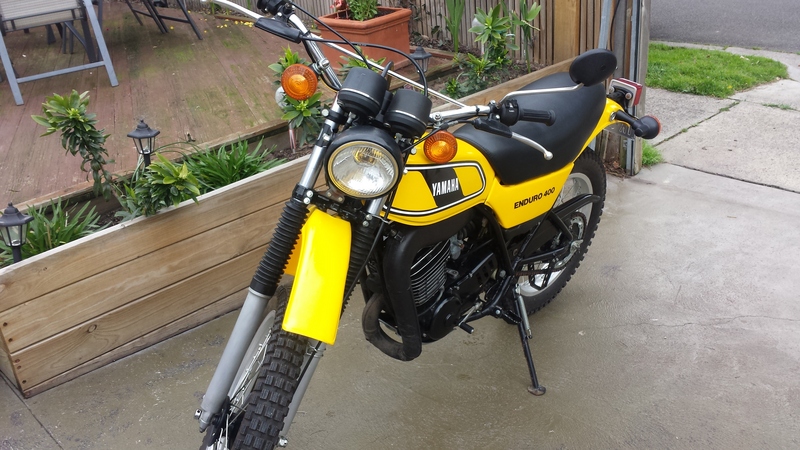 1978 YAMAHA 400CC DT400