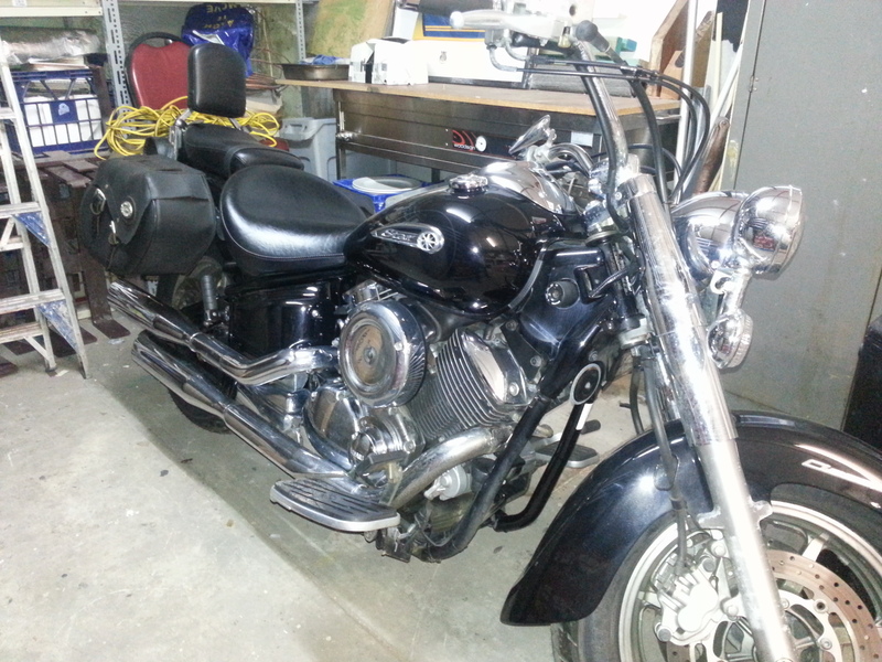 2008 YAMAHA 1100CC XVS1100A V-STAR CLASSIC X