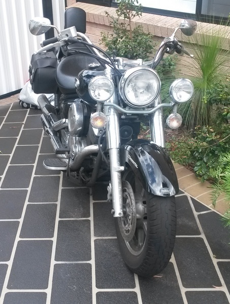 2008 YAMAHA 1100CC XVS1100A V-STAR CLASSIC X