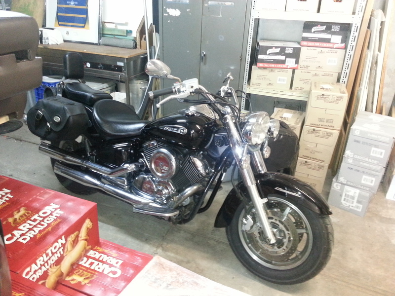 2008 YAMAHA 1100CC XVS1100A V-STAR CLASSIC X