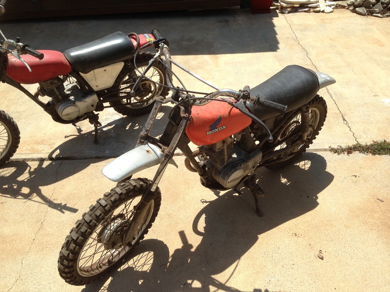 1977 HONDA 75CC XR75 MINI