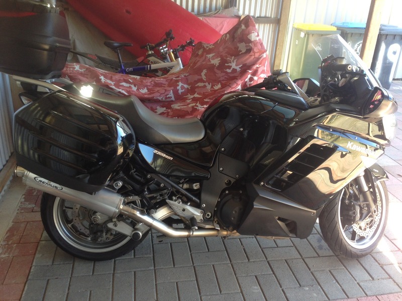 2008 KAWASAKI 1400CC 1400 GTR A9F