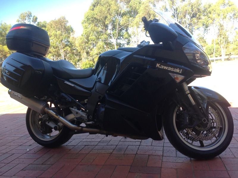 2008 KAWASAKI 1400CC 1400 GTR A9F