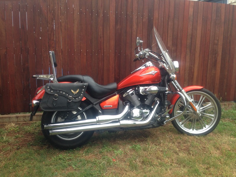 2009 KAWASAKI 900CC VULCAN 900 (VN900) CLASSIC BAF