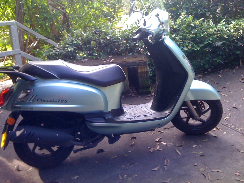 2012 SYM 125CC CLASSIC 125