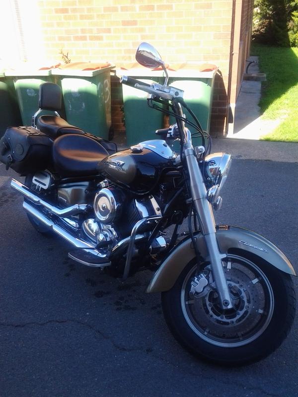 2005 YAMAHA 1100CC XVS1100A V-STAR CLASSIC P