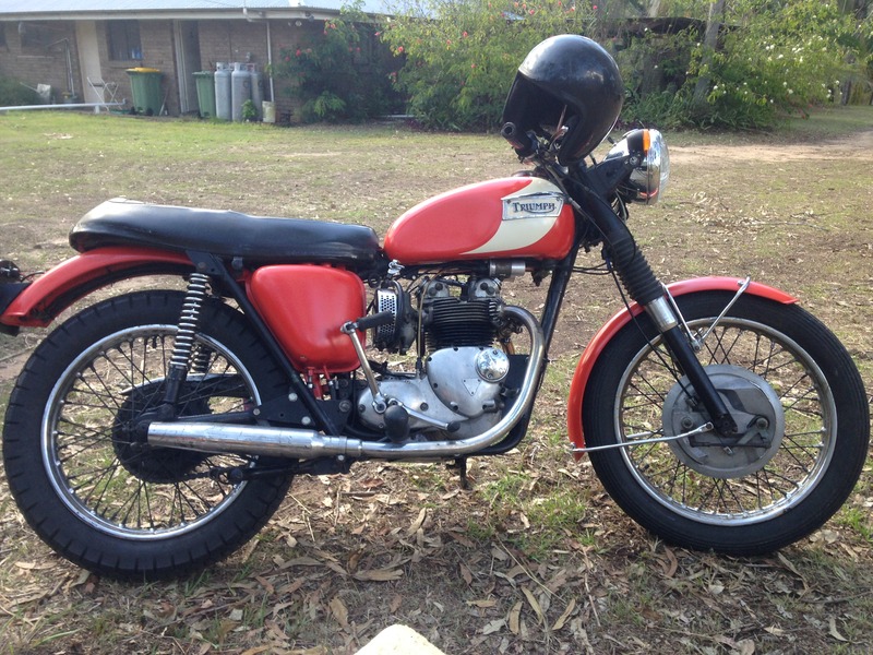 1972 TRIUMPH 500CC DAYTONA T100R,
