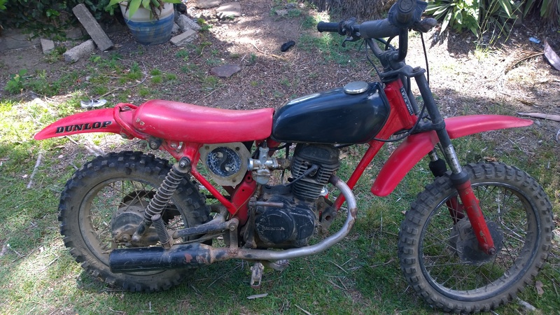1978 HONDA 75CC XR75 MINI