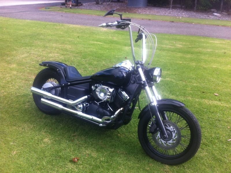 2009 YAMAHA 650CC XVS650 V-STAR CUSTOM 9