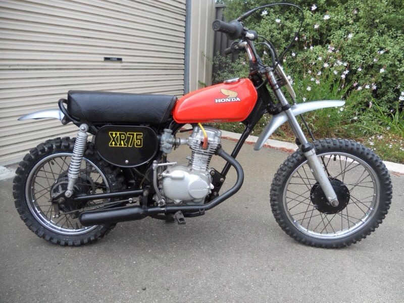 1977 HONDA 75CC XR75 MINI,