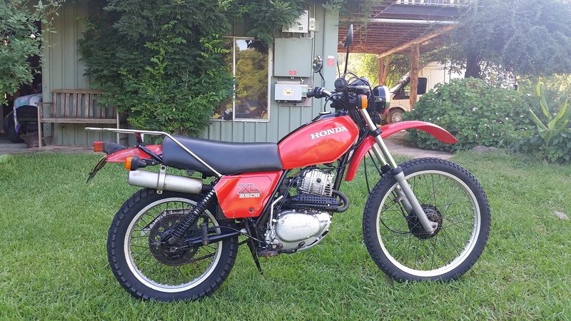 1980 HONDA XL250S
