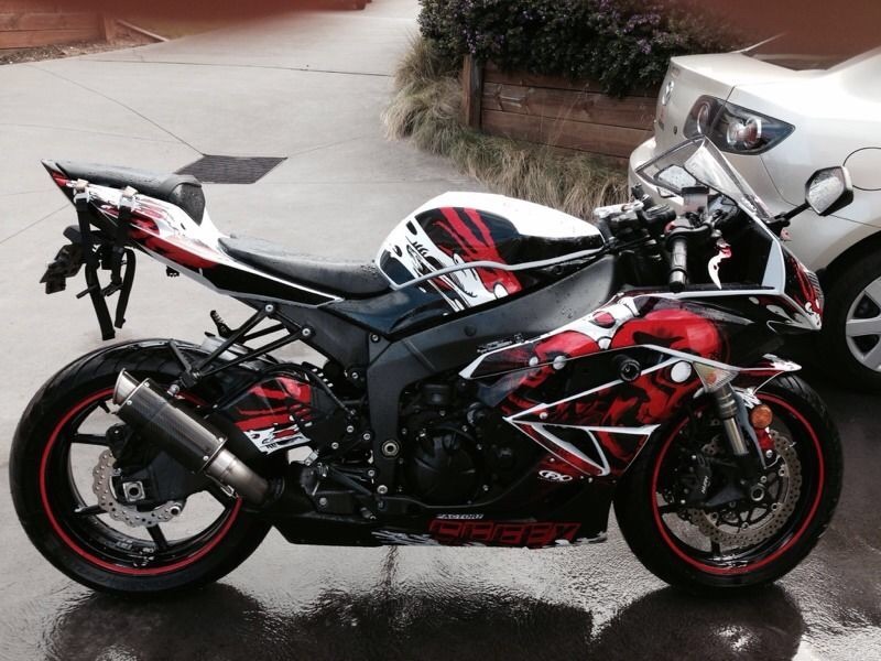 2010 KAWASAKI 600CC RAF ZX-6R (ZX636) NINJA,