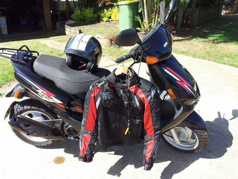 2014 SYM 50CC RED DEVIL