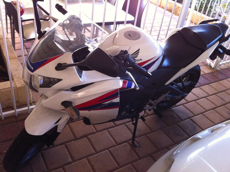 2012 HONDA CBR125R