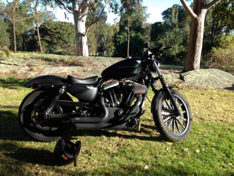 2010 HARLEY-DAVIDSON 883CC XL883 IRON 883 MY10
