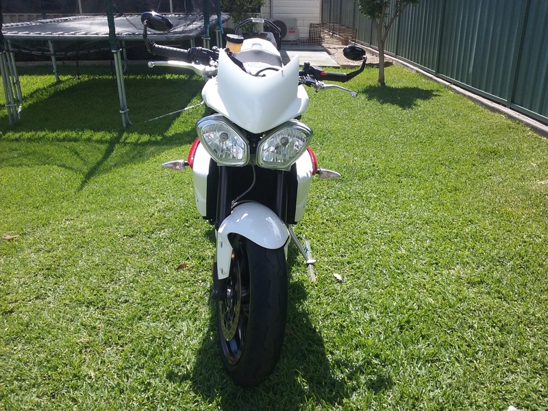2013 TRIUMPH 675CC STREET TRIPLE R (NON ABS) MY13