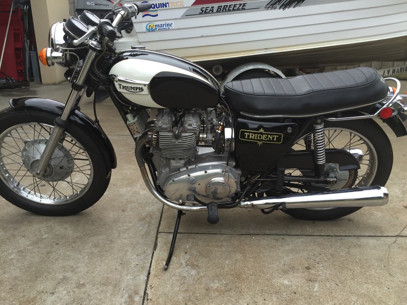 1971 TRIUMPH 750CC T150 TRIDENT