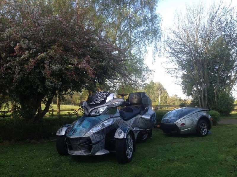 2010 CAN-AM 1000CC RT TECHNO SE5 SPYDER