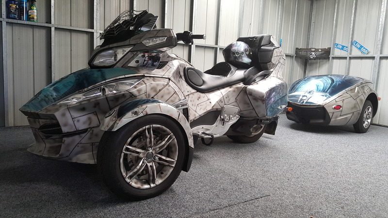 2010 CAN-AM 1000CC RT TECHNO SE5 SPYDER