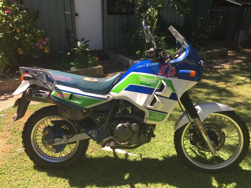 1992 KAWASAKI 650CC KLR650 (KL650) TENGAI