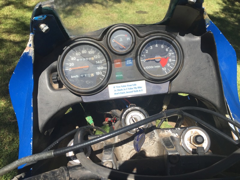 1992 KAWASAKI 650CC KLR650 (KL650) TENGAI