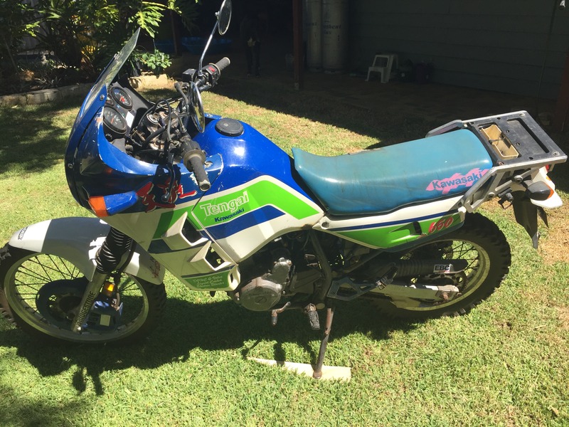 1992 KAWASAKI 650CC KLR650 (KL650) TENGAI