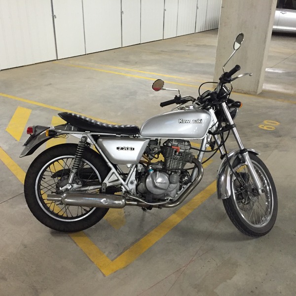 1980 KAWASAKI 200CC Z200
