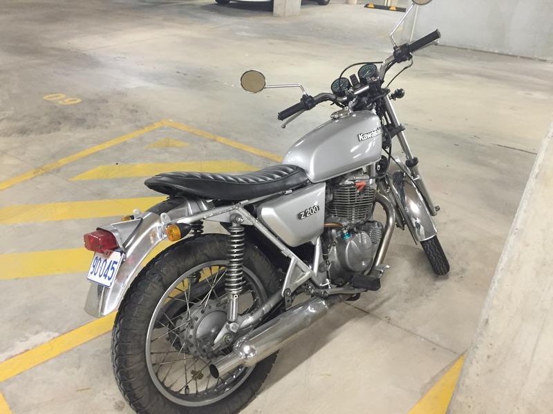 1980 KAWASAKI 200CC Z200