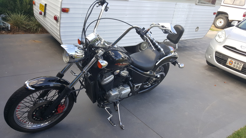 1998 HONDA 600CC VT600C SHADOW