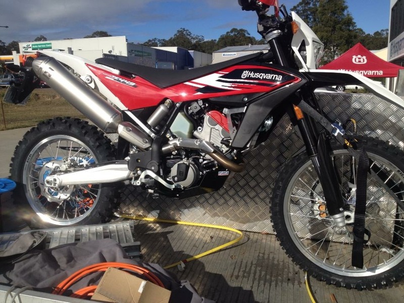 2013 HUSQVARNA 450CC TE449 MY13