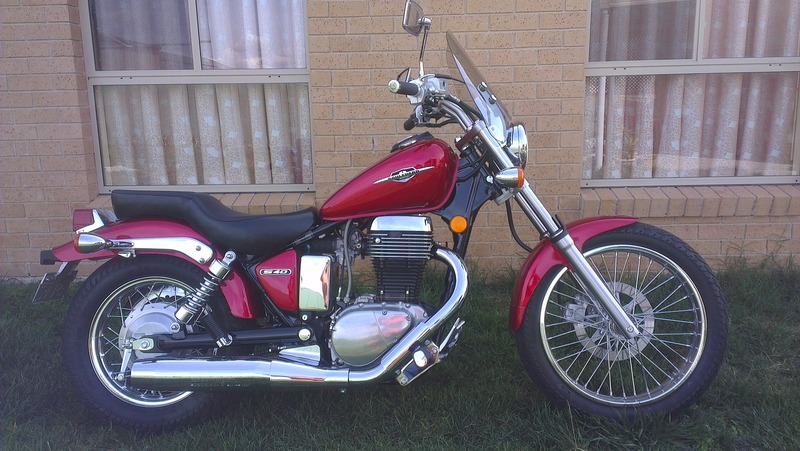 2015 SUZUKI 650CC BOULEVARD S40 L5