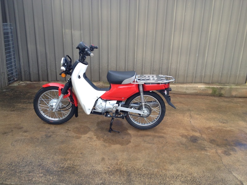 2013 HONDA 110CC SUPER CUB POSTIE BIKE
