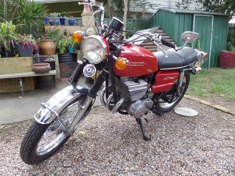 1977 SUZUKI 380CC GT380