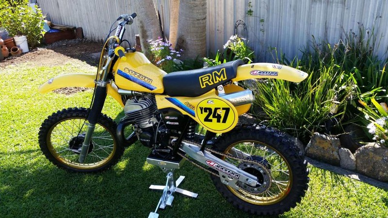 1981 SUZUKI 465CC RM465