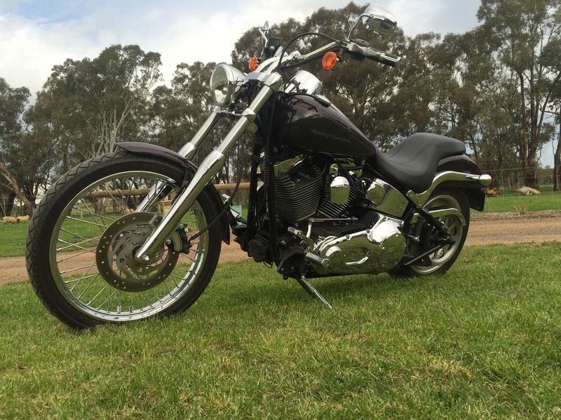 2005 HARLEY-DAVIDSON 1450CC FXSTD SOFTAIL DEUCE MY05