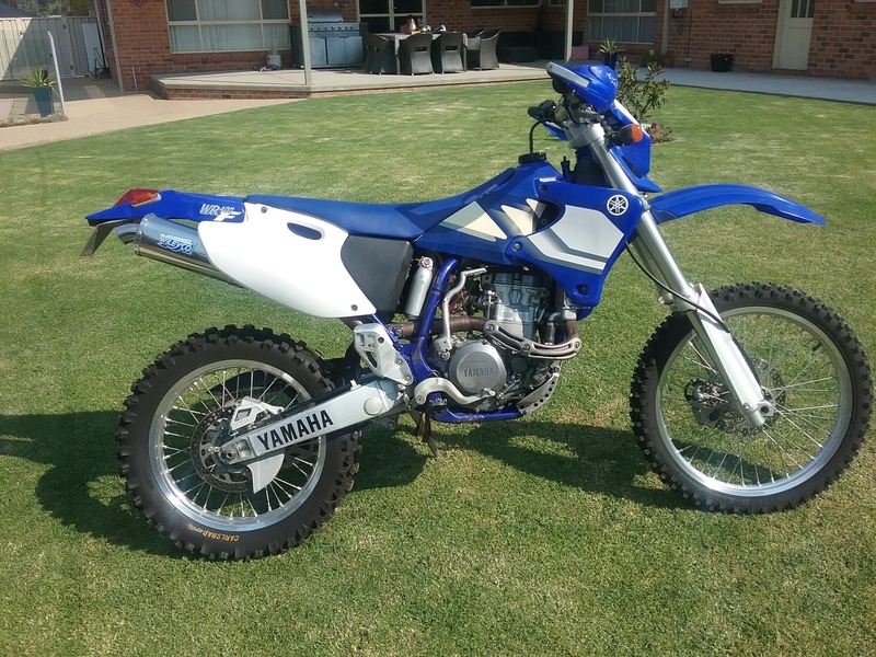2000 YAMAHA 400CC WR400F