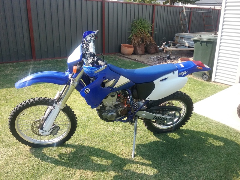 2000 YAMAHA 400CC WR400F