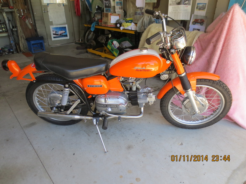 1967 HARLEY-DAVIDSON AERMACCHI 250SS SPRINT