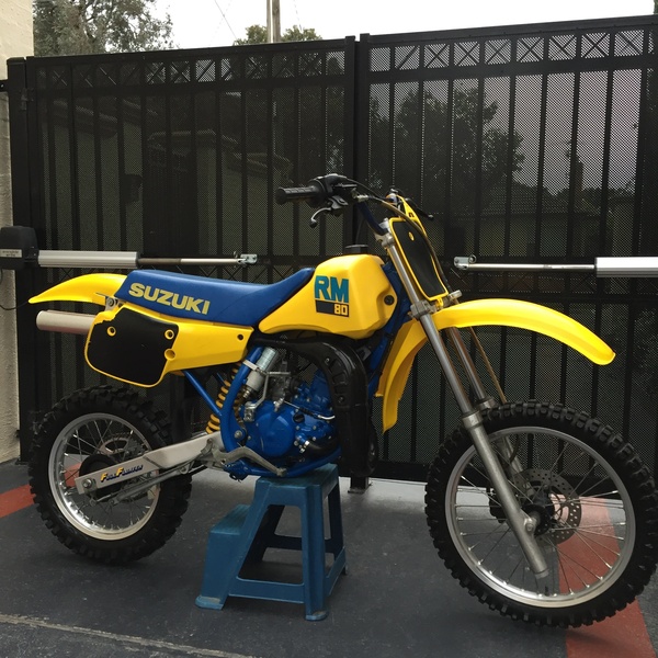 1988 SUZUKI 80CC RM80