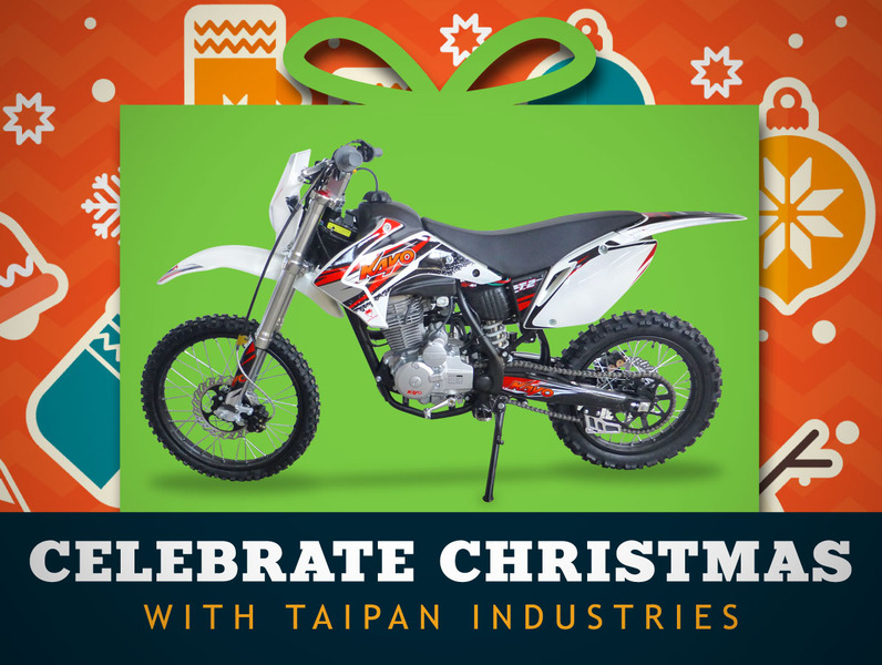 2016 Taipan 250cc Dirt Bike | T2 | Manual | ElecKick Start | Removable Silencer Muffler
