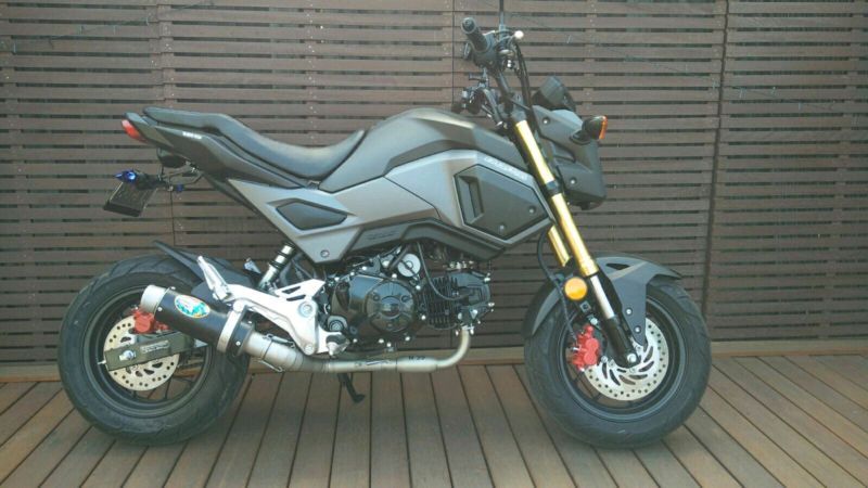 2016 HONDA 125CC MSX125 GROM MY16