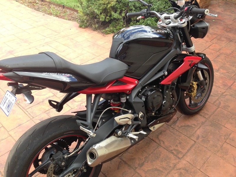 2013 TRIUMPH 675CC STREET TRIPLE R (NON ABS) MY13