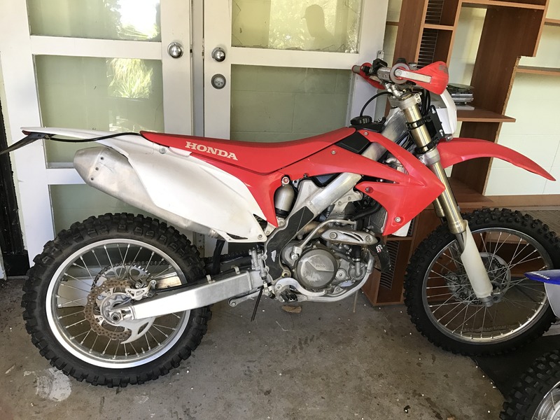 2012 HONDA 450CC CRF450R MY11